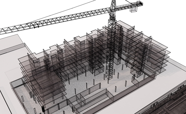 Construction Site Animation, BIM. on Behance