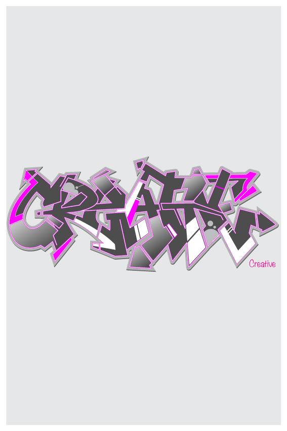 graff poster Style