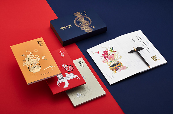 The “LUO BI XIN’AN”aesthetic practice calligraphy kit