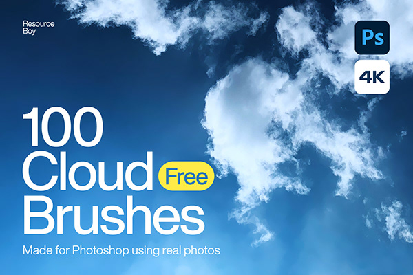 FREE Cloud Photoshop Brushes