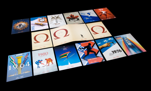 poster Olympic Games The Alpha Studio Omega Timekeeper olympic stories Poster series