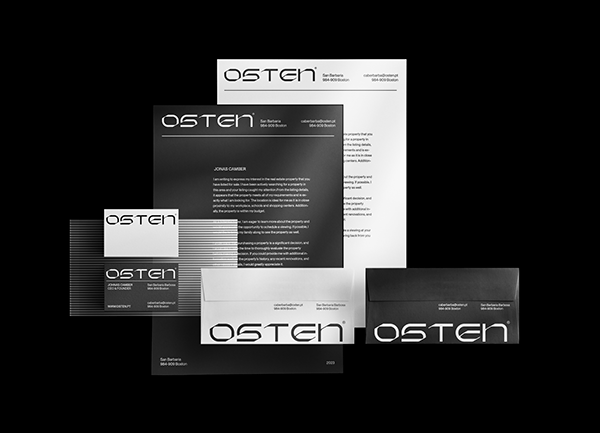 Osten® Architects Brand Identity Design | Branding