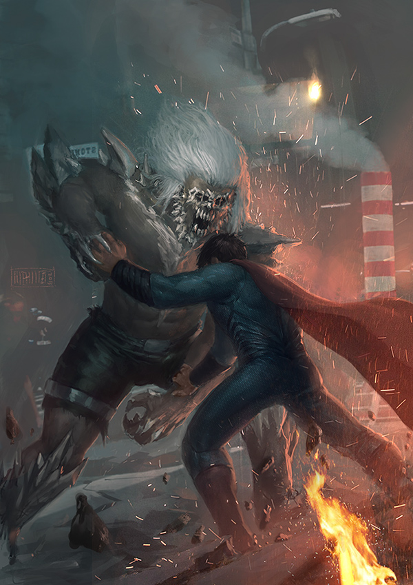 Doomsday Vs Superman On Behance