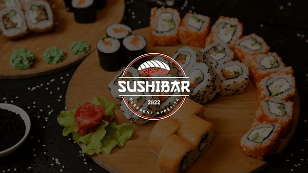 Sushi Bar - Restaurant Brand Identity | Food Menu