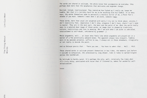 magazine Stories solitude solo alone self-discovery editorial journey Space environment poems publication