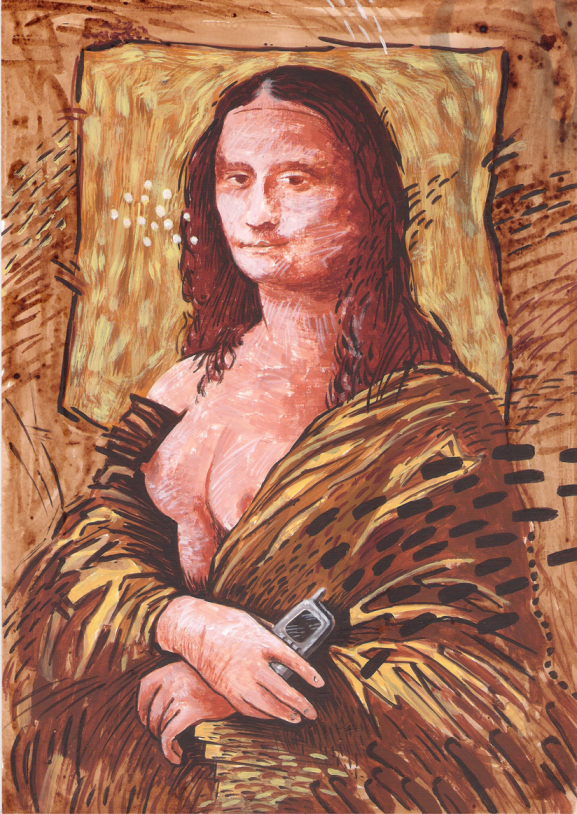 Gioconda Project art  art exhibition artist Blog Creativity Initiative leonardo da vinci Mona Lisa la gioconda Project twitter experiment creative