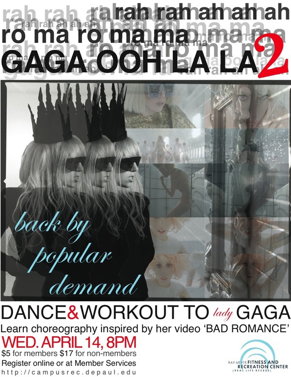 Lady Gaga fitness