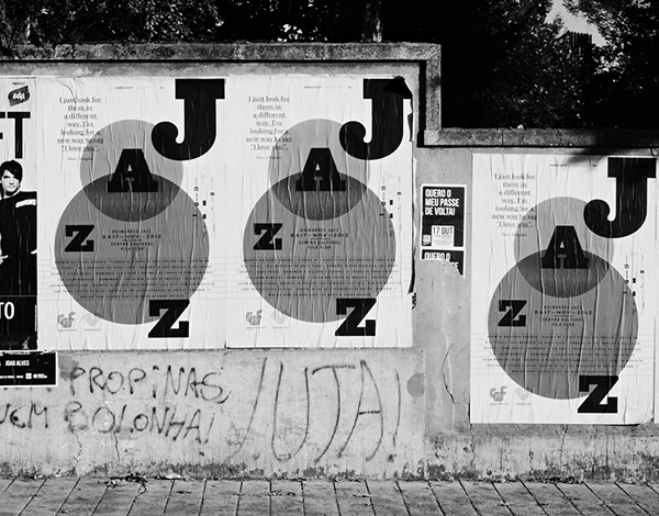 jazz  Guimarães poster print martino&jaña  porto  Portugal  Europe  Oporto