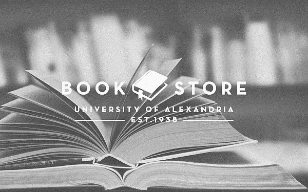 Bookstore bookshop books logo corporate identity library