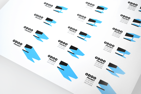 Odooproject  hiddeh characters Solar energy Identity Design brand building hungary Logo Design