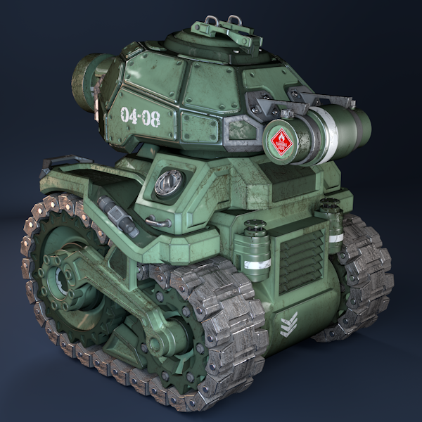 Tank treads game unit Military