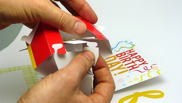 cardmaking  papercraft  POP-UP youtube feedback Assemble
