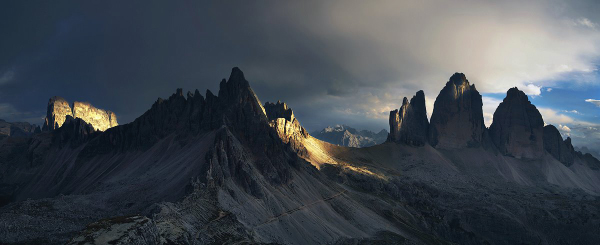 dolomites dolomiten Dolomiti sexten drei zinnen tre cime alps Alpen mountains Landscape