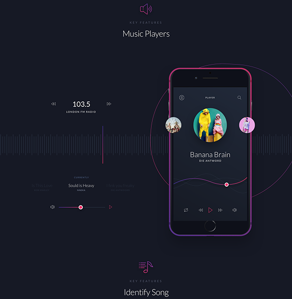 Music Mobile UI Kit
