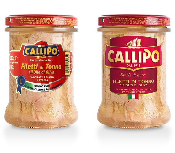 Callipo tuna RESTYLING Logo Design