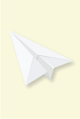 postcard origami  color digital