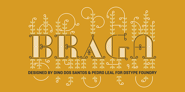 Braga Typeface font DSType layers Pedro Leal Dino dos Santos Display