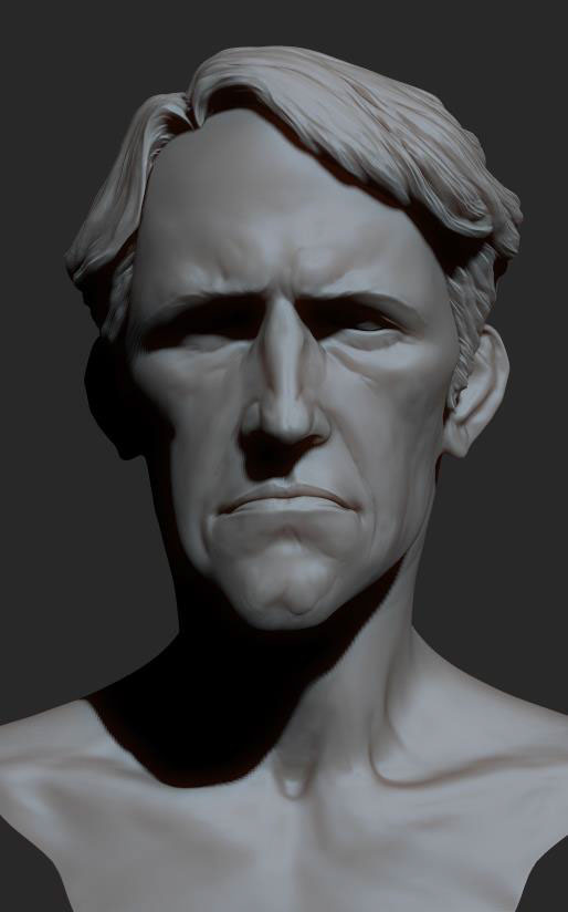 Zbrush sculptures mojette david giraud concept