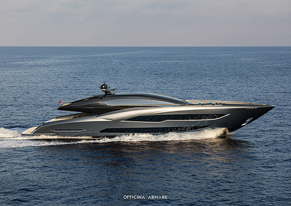BADGAL SUPERYACHT BY OFFICINA ARMARE