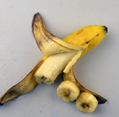 banana Food  alphabet type Script