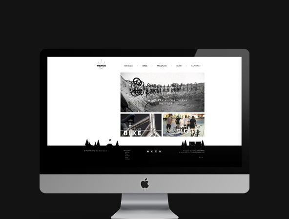 bmx logo creation Web site internet Design Book dossier de présentation création d'identitée