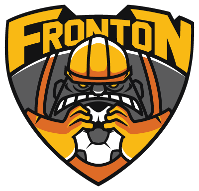 frontón soccer koniu Team Branding sport logo ball team