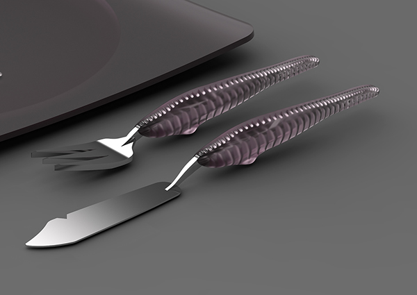 cutlery seafood dining product artzept zepter conservation