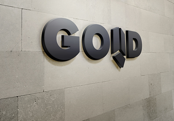 Gold Logo Design on Behance
