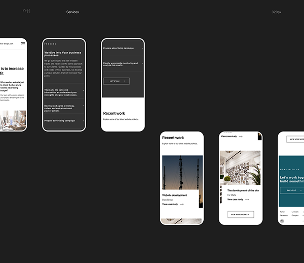 VIS-A-VIS Digital Agency | Concept website redesign