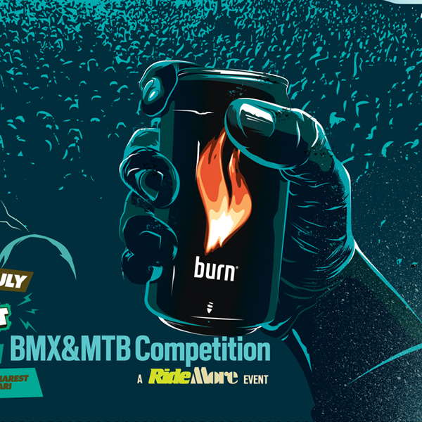 snowboard bmx Ski extreme sport romania burton burn mountainbike festival flyer poster gig party