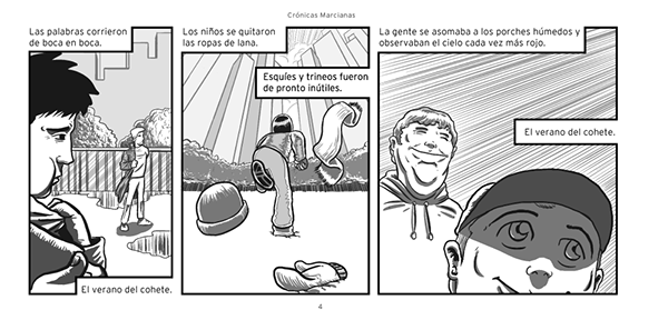 Ray Bradbury martian chronicles cronicas marcianas comics historieta adaptación