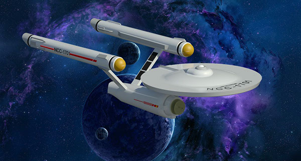 USS U.S.S enterprise Star Trek space ship spaceship NCC1701 ncc-1701 NCC 1701