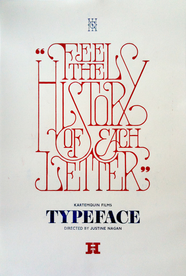 TYPEFACE Film Kartemquin Films Hamilton Type Museum Daren Newman letterpress Incline Press