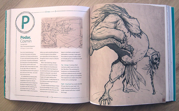 My work in the book &#39;&#39; Sketching from Imagination&#39;&#39; on Behance
