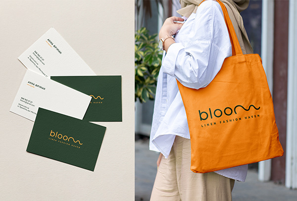 Bloom, clothing brand | Logo Design & Brand Identity