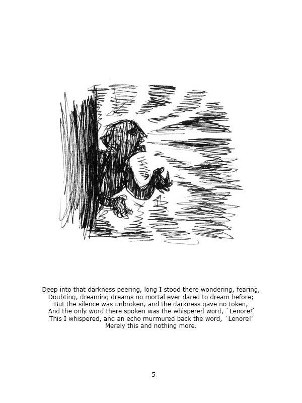raven poem Edgar Allan Poe creepy