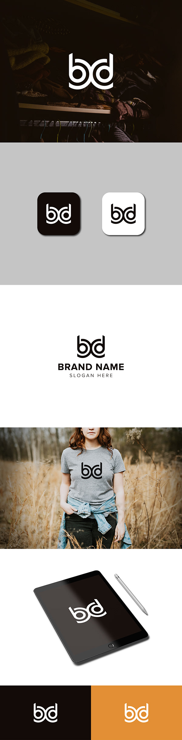 BD Monogram Logo { For Sell }