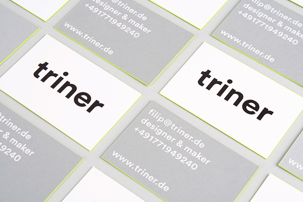Triner business cards