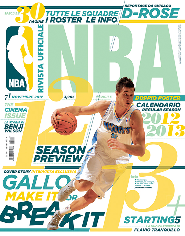 Rivista NBA / Covers 2012-13