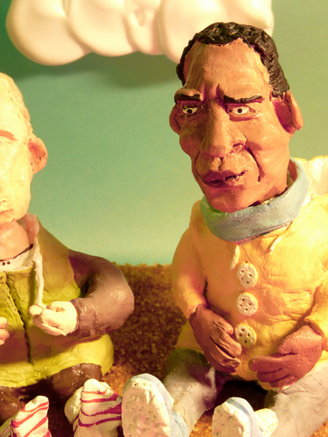 putin obama politics toys doll