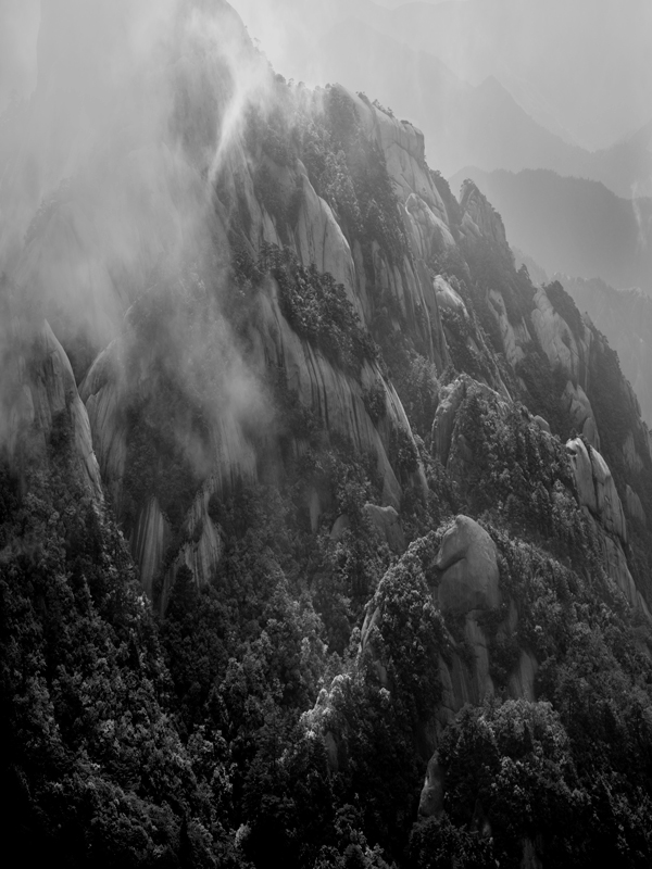 anhui china environment Huangshan landscape photography Mt Huangshan Scenic Area Privatisation privatisation of national parks UNESCO World Heritage site mountains Landscape Granite mist fog rock