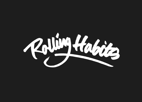 rollinghabits Street Pasteup photo lettering type brush madrid barcelona 35mm logo streeart