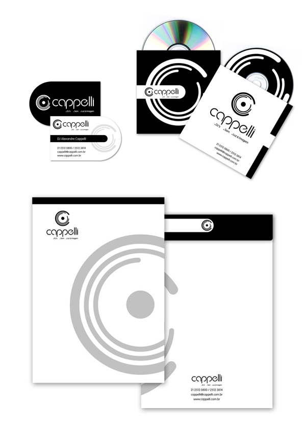 brand logo Logotype graphic design print impresso dj