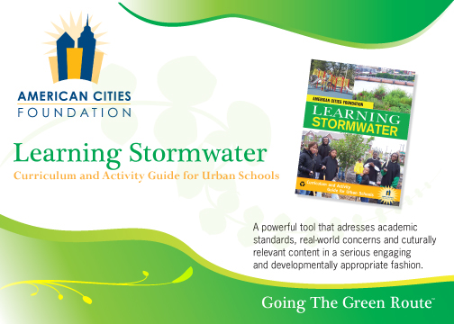 Education stormwater ACF american Students curriculum manual Guide