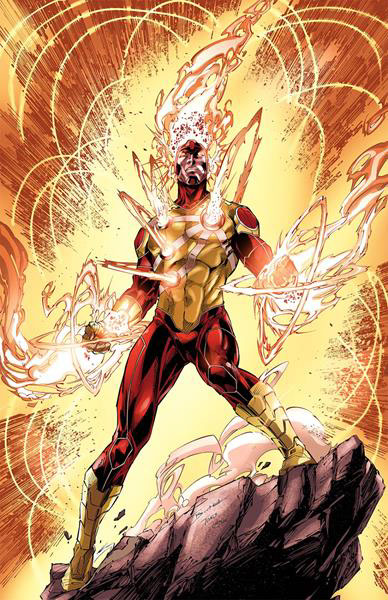 color photoshop comics Dc Comics ILLUSTRATION  colorist firestorm