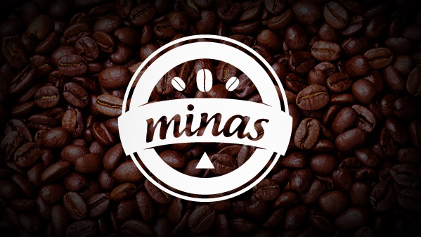 Coffee cafe minas minas gerais café minas identity design coffee identity logo
