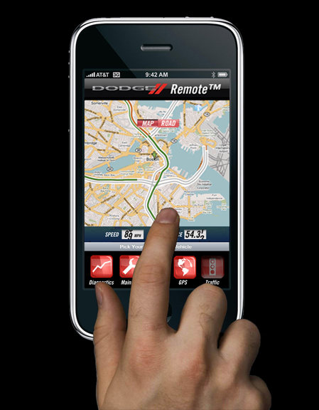 dodge Mobile app Mobile Application Design DROID App iphone app