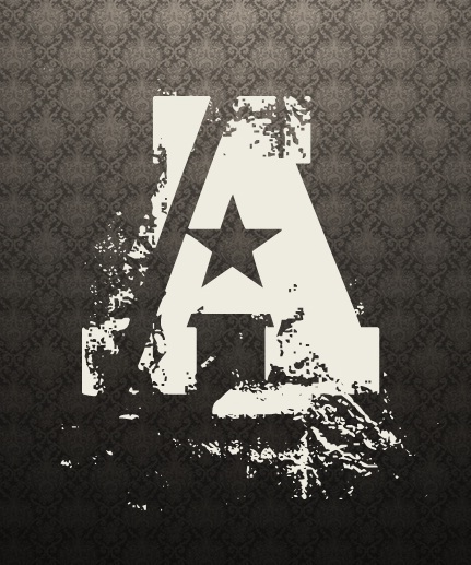 letter A initials A logo Alphabate A