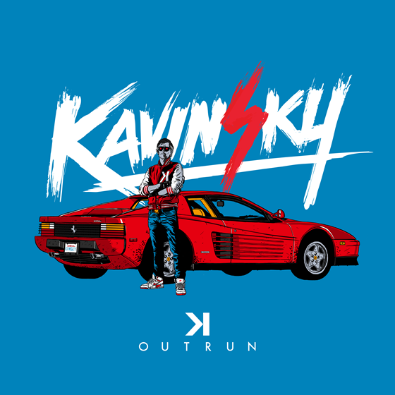 Kavinsky Outrun daft punk drive nightcall FERRARI Ferrari Testarossa