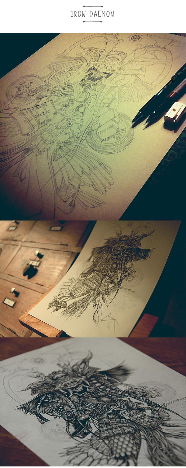 ink pen tattoo art esoterism symbol chaman conscience dark light Nature surreal Character